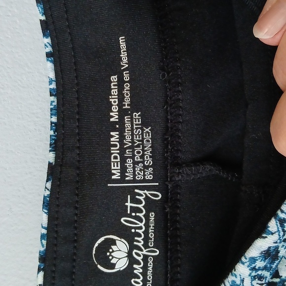 Tranquility Colorado Clothing Watetcolor Shorts Skort Women's Medium Tennis Golf - Picture 3 of 5